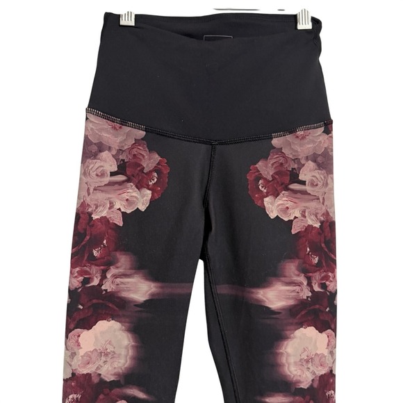 The North Face Floral Print High Waisted Leggings Women's Size Small - Picture 3 of 8